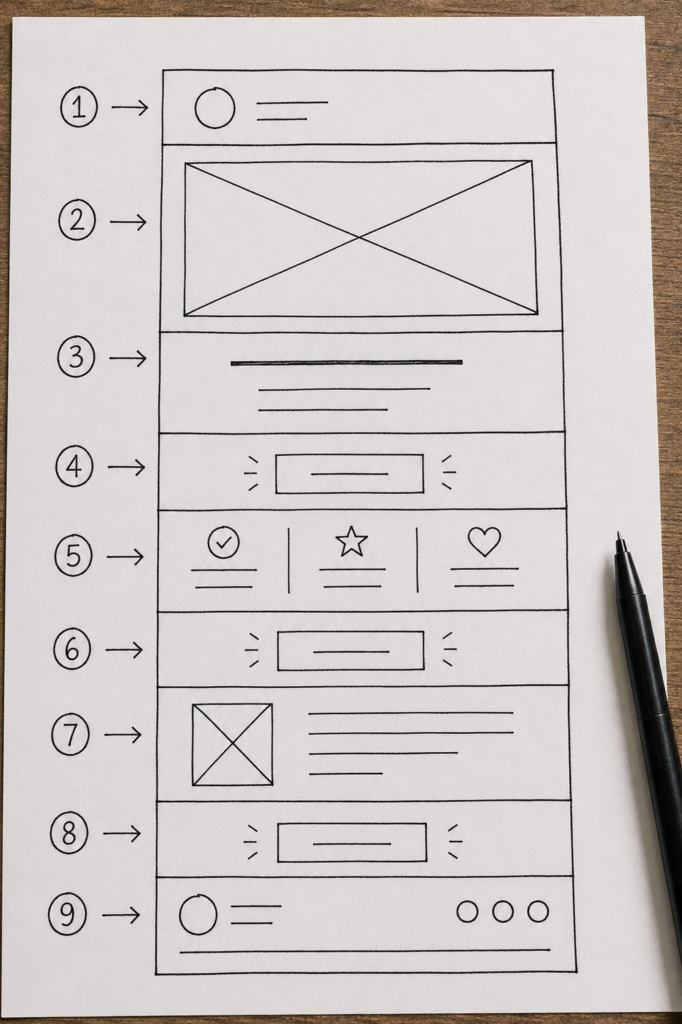 Email marketing design template
